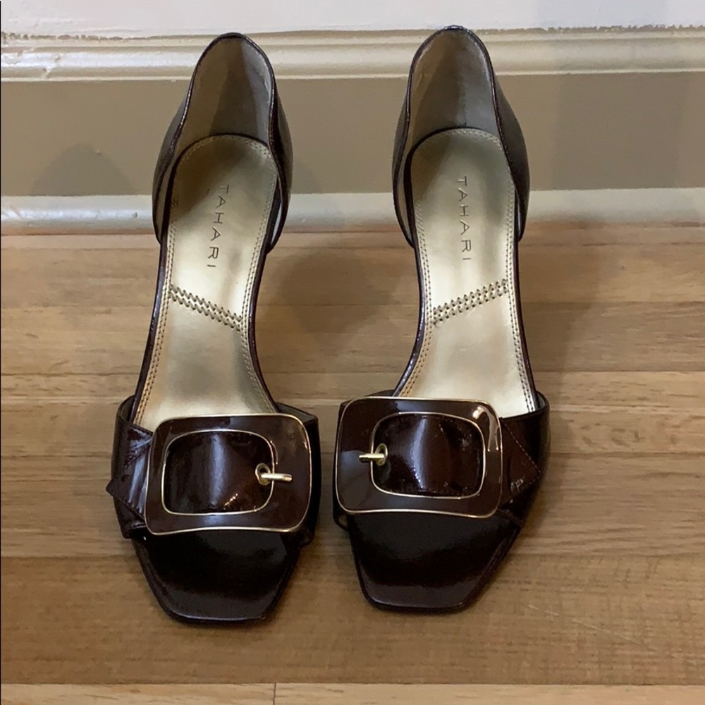 Tahari Buckle Heels